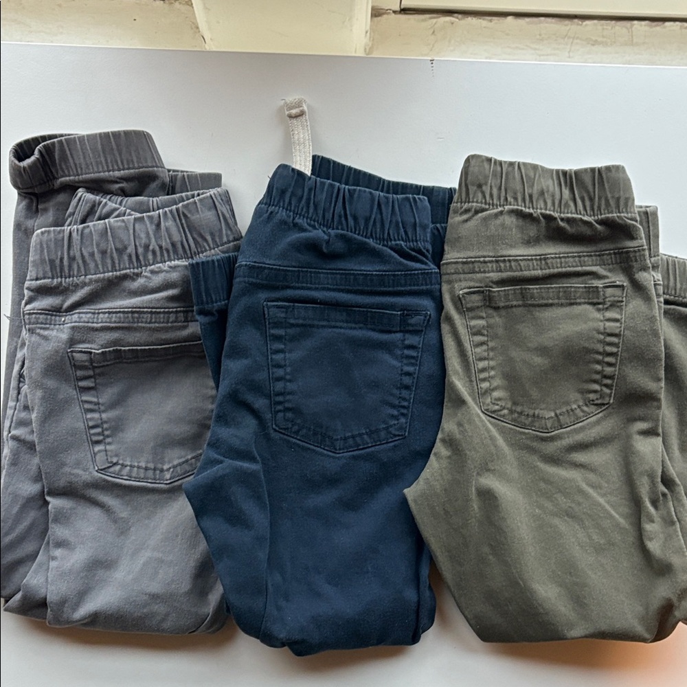 Cat & Jack Kids Joggers - 4T - Gray, Navy, and Olive